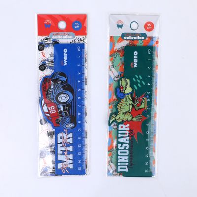 REGLA 15 CM MTR Y DINOSAURIOR REX