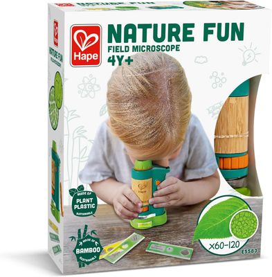 MICROSCOPIO PORTATIL NATURE FUN HAPE