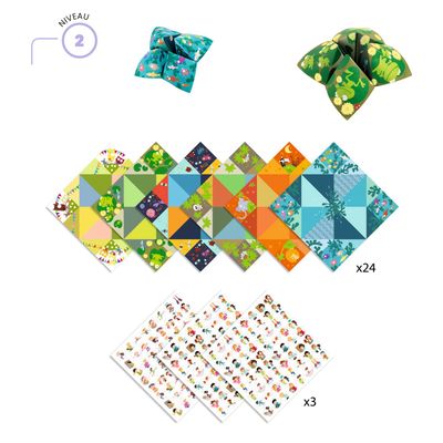 ORIGAMI SAPITOS CON PRENDAS 6-10 AÑOS