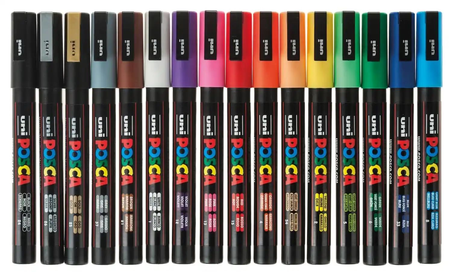 MARCADOR UNI POSCA 2.5 MM