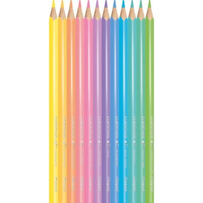 COLOR PEPS PASTEL COLORES SURTIDOS 12