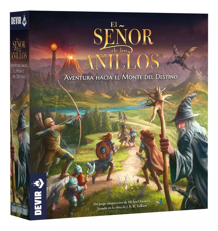 El señor de los anillos: Aventura hacia el monte del destino
