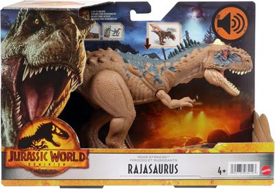JURASSIC WORLD RAJASAURUS DINOSAURIO CON SONIDO