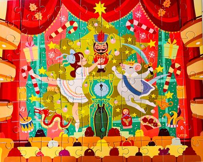 EL CASCANUECES PUZZLE 80 PIEZAS