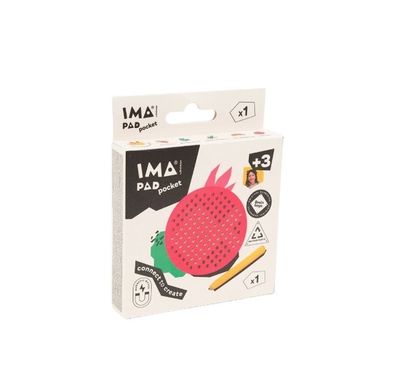 IMAPAD POCKET ROJO-NEGRO