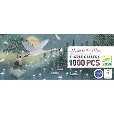 PUZZLE GALLERY HIMNO A LA LUNA 1000 PIEZAS