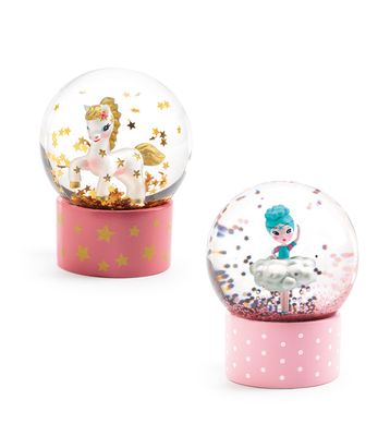 MINI BOLAS DE NIEVE DECORATIVAS