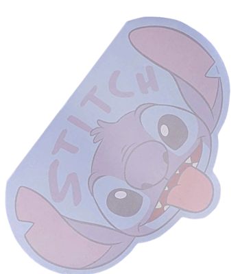 LIBRETA CON IMAN STITCH MOOVING
