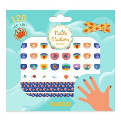STICKERS PARA UÑAS