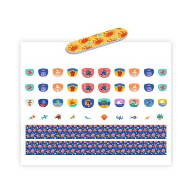 STICKERS PARA UÑAS