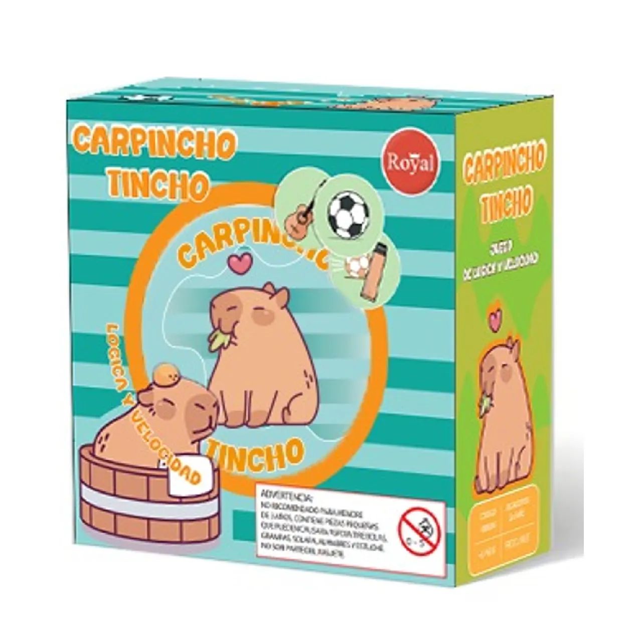 JUEGO DE MEMORIA CARPINCHO TINCHO