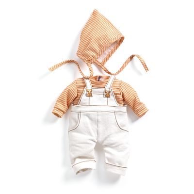 OUTFIT PARA BEBOTE POMEA ENTERITO BLANCO CON ACCESORIOS