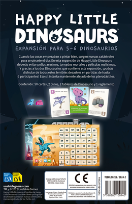 HAPPY LITTLE DINOSAURS EXPANSION 5-6 JUGADORES
