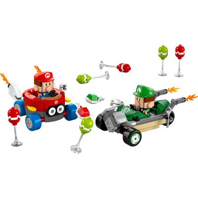 LEGO SUPERMARIO MARIO KART VS LUIGI 321 PIEZAS