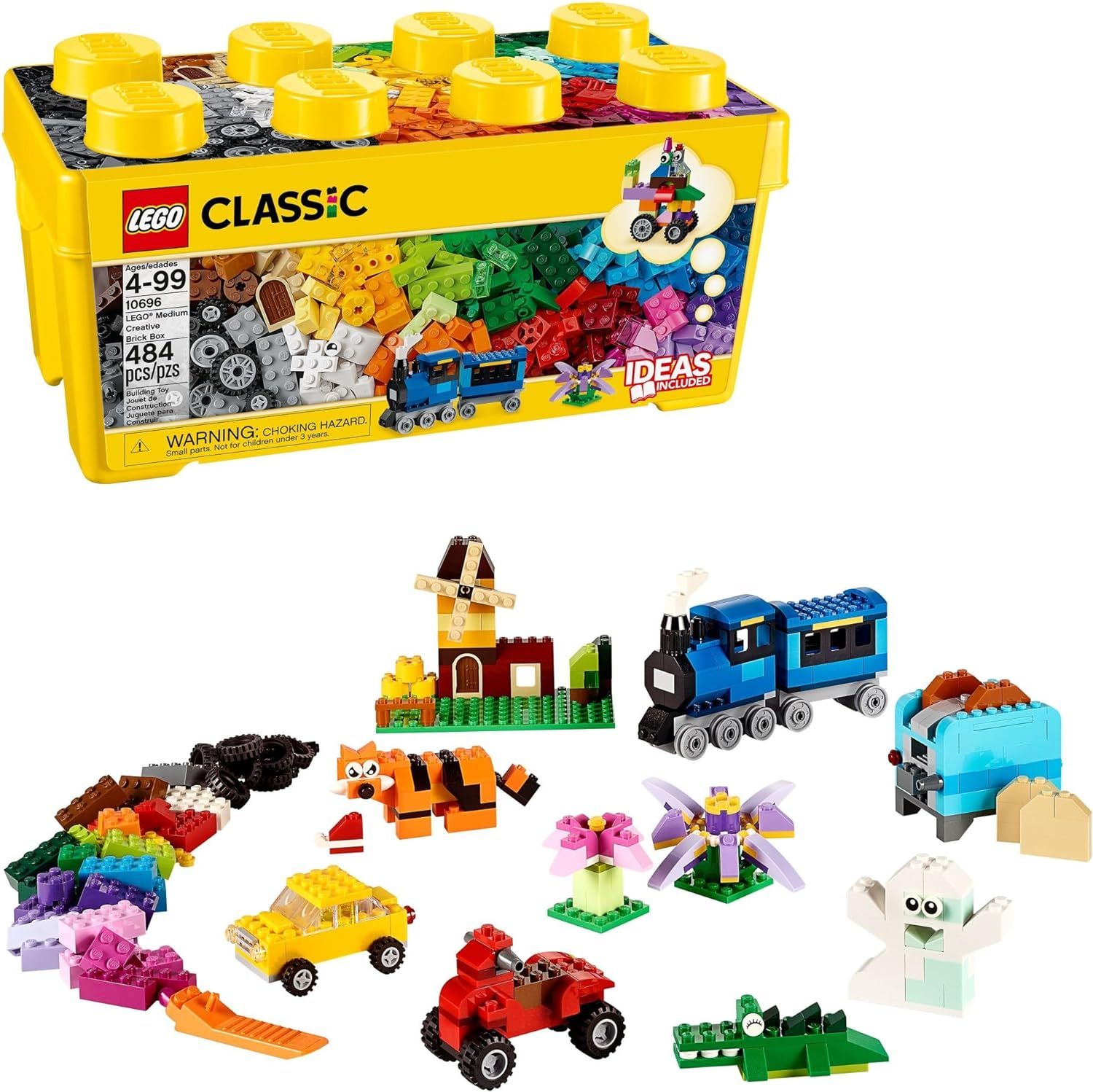 LEGO CLASSIC CAJA MEDIANA DE LADRILLOS CREATIVOS 484 PIEZAS