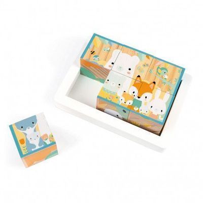 BANDEJA DE 6 CUBOS PUZZLE