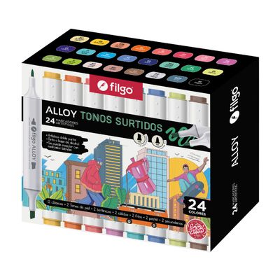 MARCADORES ARTISTICOS DOBLE PUNTA SKETCH