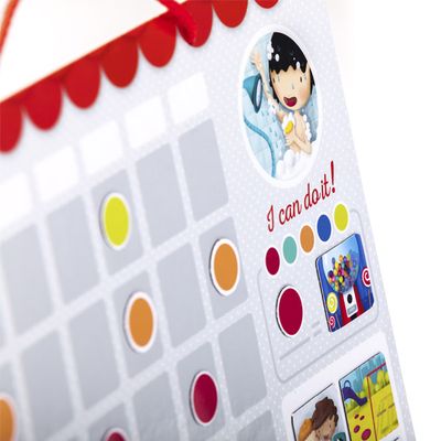 TABLERO MAGNETICO DE ACTIVIDADES TAREAS Y RECOMPENSAS