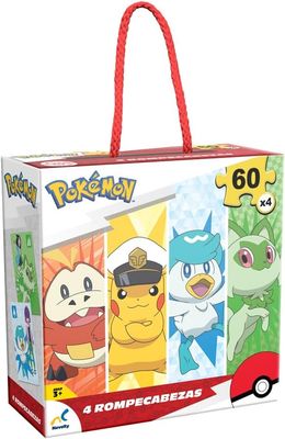 PUZZLE 4 EN 1 POKEMON