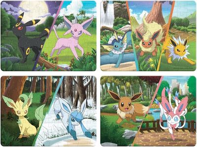 PUZZLE 4 EN 1 POKEMON EEVEE