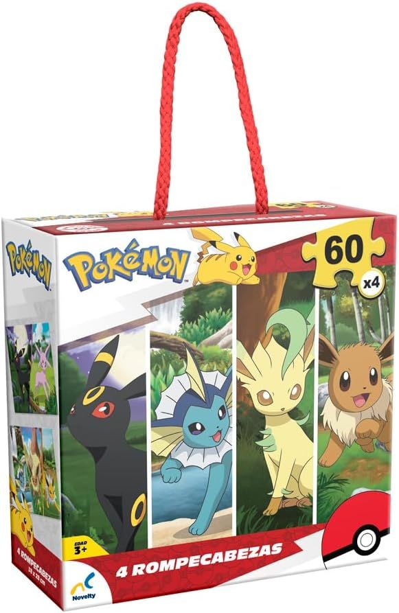 PUZZLE 4 EN 1 POKEMON EEVEE