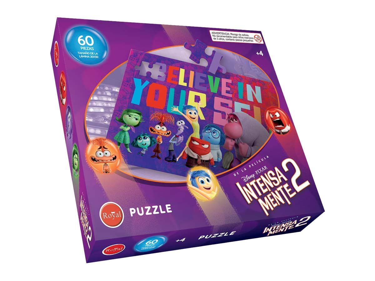PUZZLE INTENSAMENTE 2- 60 PIEZAS