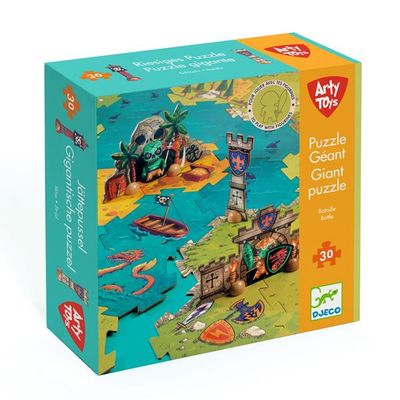 PUZZLE GIGANTE ARTY TOYS BATALLA 30 PIEZAS