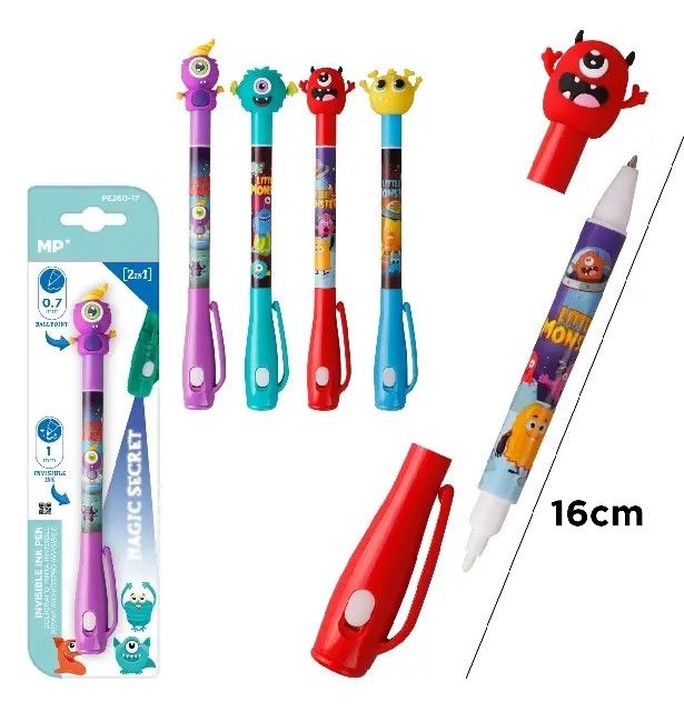 LAPICERA CON TINTA INVISIBLE