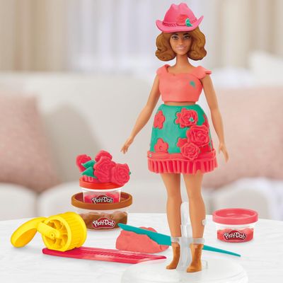 PLAY DOH BARBIE DISEÑADORA DE MUÑECAS