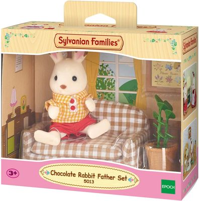 SYLVANIAN FAMILIES SET PADRE CONEJO CHOCOLATE