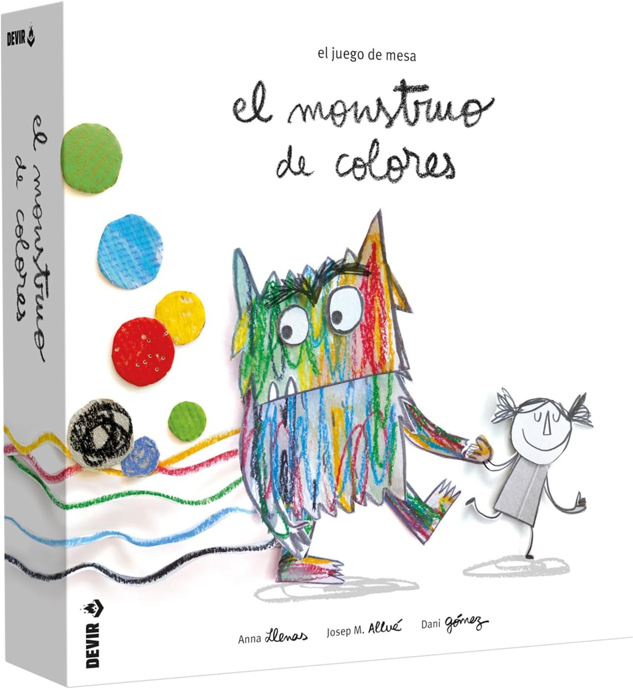 EL MONSTRUO DE COLORES JUEGO DE MESA
