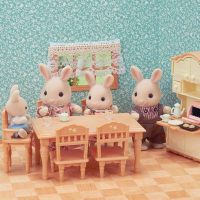 SYLVANIAN FAMILIES SET DE COMEDOR