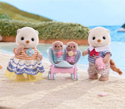 SYLVANIAN FAMILIES FAMILIA NUTRIA MARINA