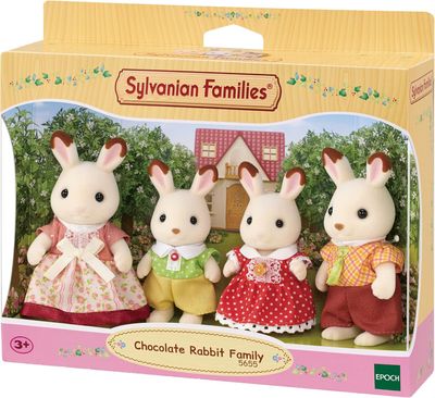 SYLVANIAN FAMILIES FAMILIA DE CONEJOS CHOCOLATE