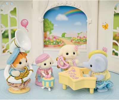 SYLVANIAN FAMILIES SET CONCIERTO DE LA GUARDERIA