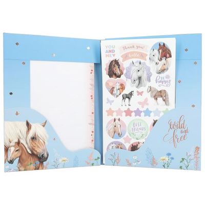 MISS MELODY SET PAPELERIA CON CABALLOS