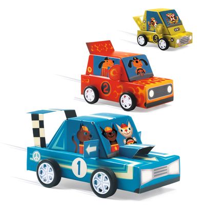 SET COCHES DE CARRERA PARA CREAR