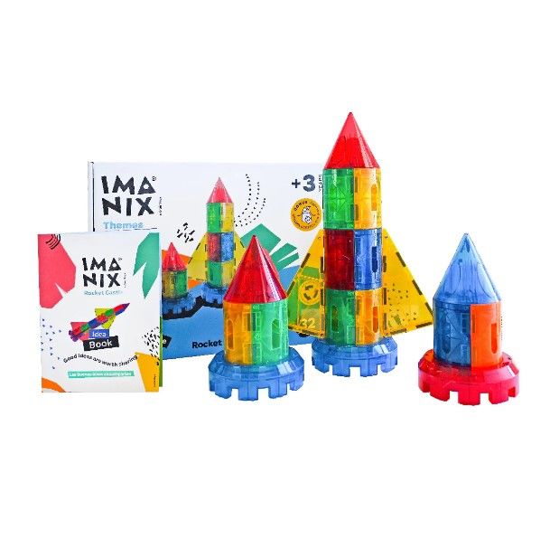 IMANIX ROCKET CASTLE 32 PIEZAS
