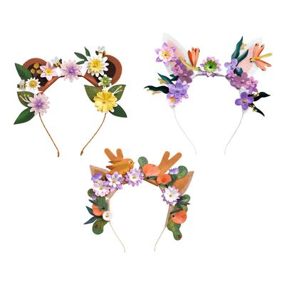 SET PARA CREAR TIARAS FLOWER FRIENDS