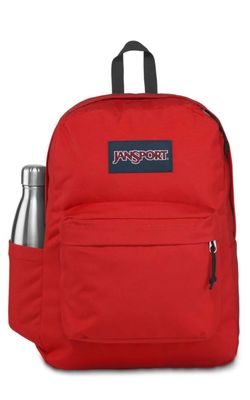 MOCHILA JANSPORT CROSS TOWN ROJA 26L