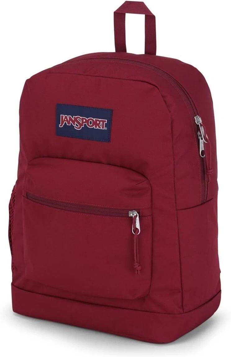 MOCHILA JANSPORT CROSS TOWN BORDO 26L