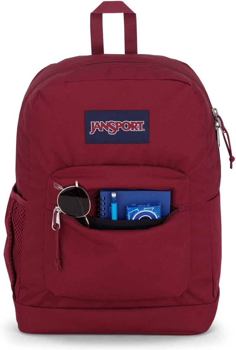 MOCHILA JANSPORT CROSS TOWN BORDO 26LT