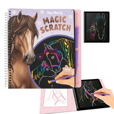 TOP MODEL MISS MELODY MAGIC SCRATCH CABALLOS