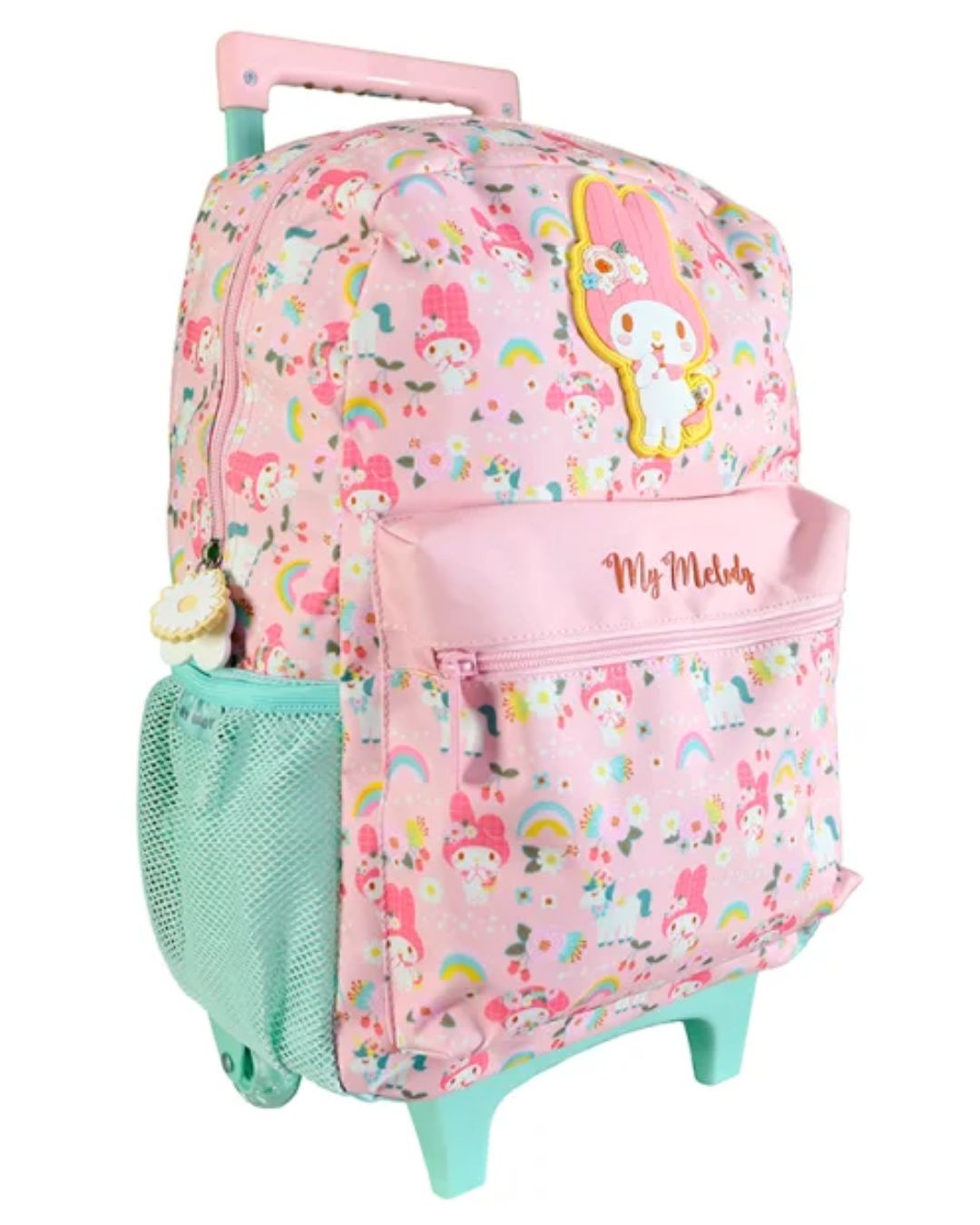 MOCHILA INFANTIL MY MELODY CON CARRO 40 CM