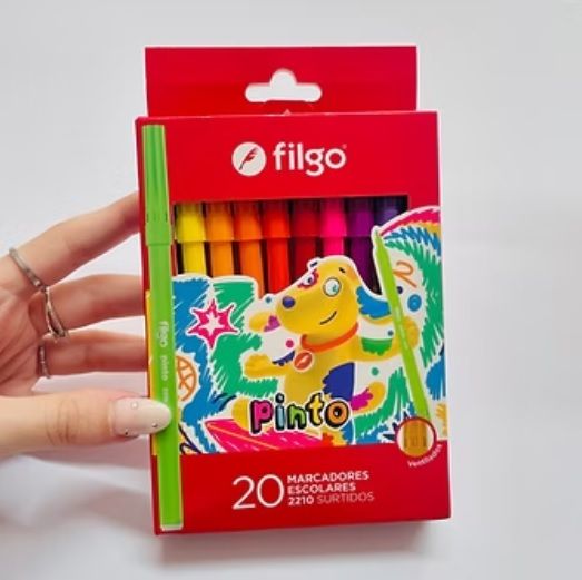 MARCADORES PINTO 2210 ESTUCHE COLORES SURTIDOS VARIOS