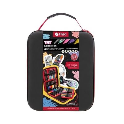 CARTUCHERA FILGO TNT 24 MARCADORES