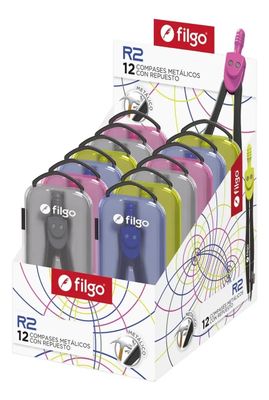 COMPAS METALICO R2 C/REPUESTO