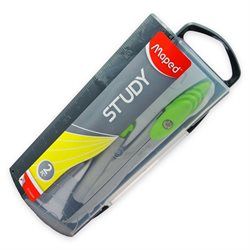 Compás Maped Study Metálico con Portaminas 0.5 mm