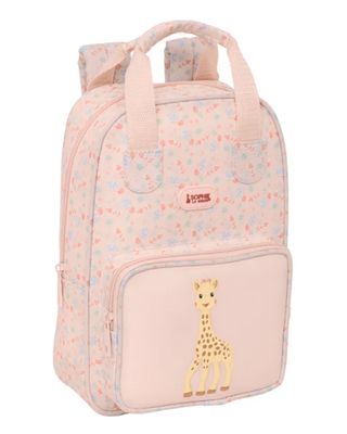 MOCHILA INFANTIL SOPHIE LA JIRAFA DE ESPALDA 28CM MOCHILA INFANTIL SOPHIE LA JIRAFA DE ESPALDA 28CM