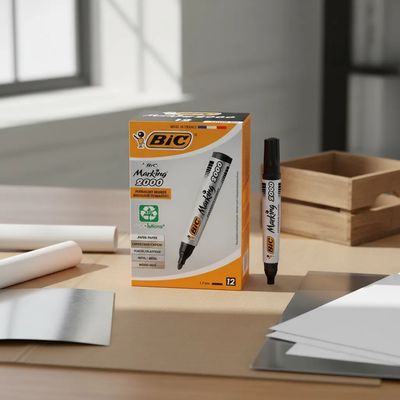 MARCADOR PERMANENTE BIC MARKING 2000